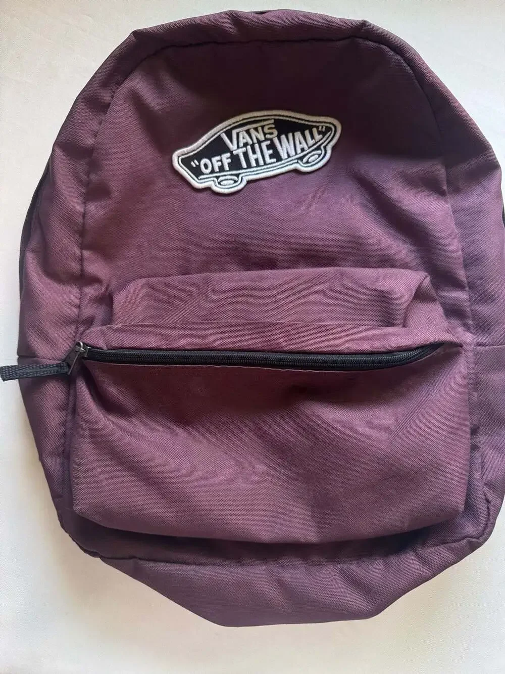 Vans Old Skool Burgundy Backpack Skate Y2K Streetwear School College Bag